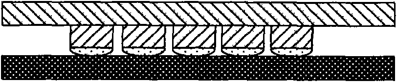 Printing using a structure coated with ultraviolet radiation responsive material