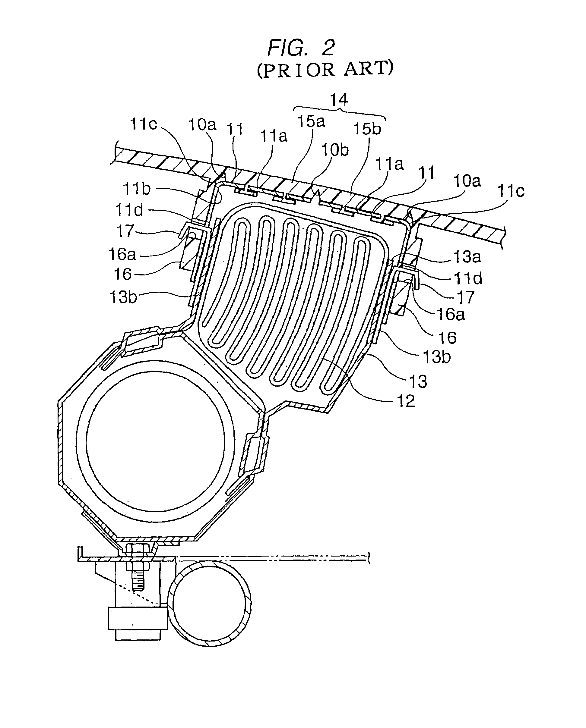 Airbag apparatus for automobile