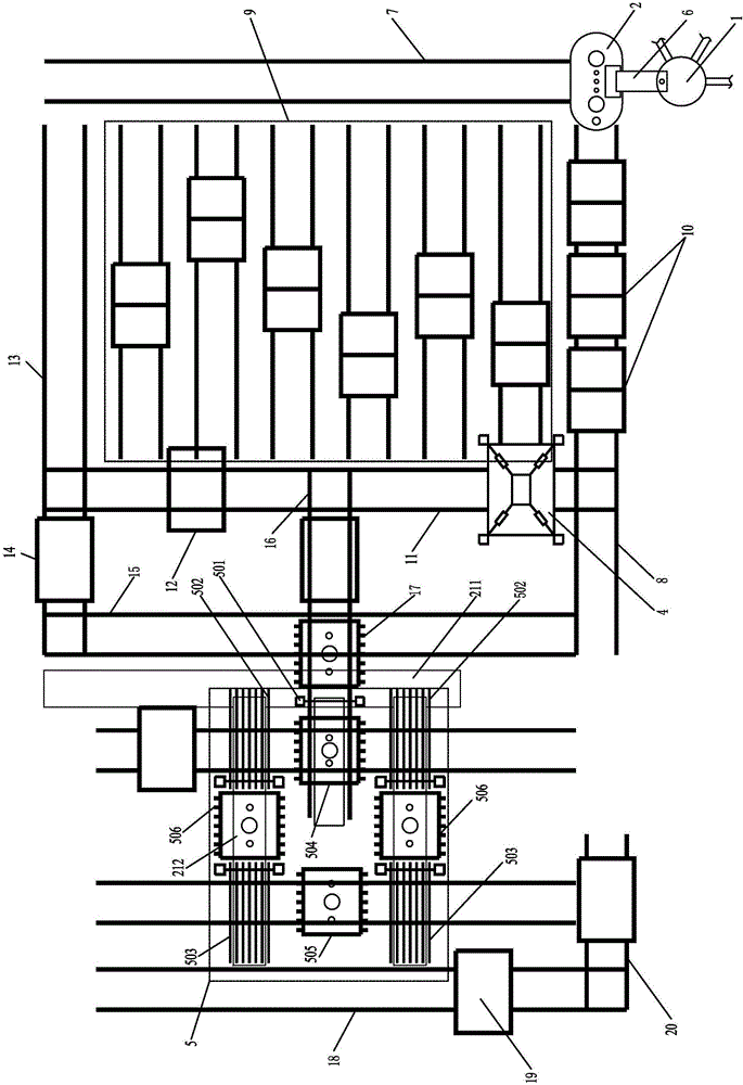 Production line and method of non-autoclaved light building blocks