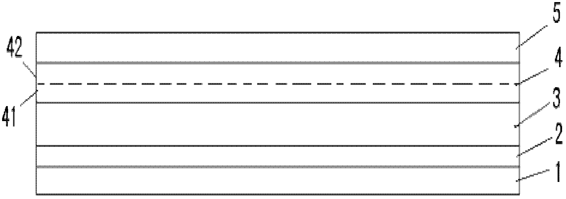 NiCr system flat plate solar energy spectrally selective absorbing coating and preparation method thereof