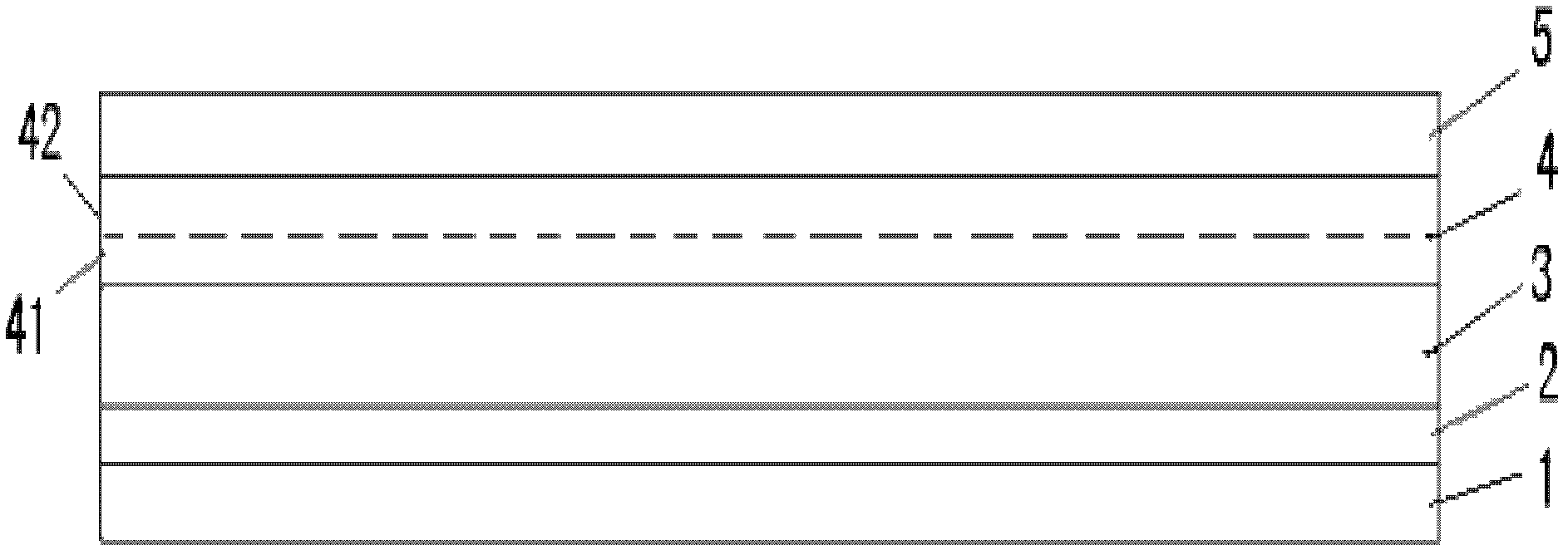 NiCr system flat plate solar energy spectrally selective absorbing coating and preparation method thereof