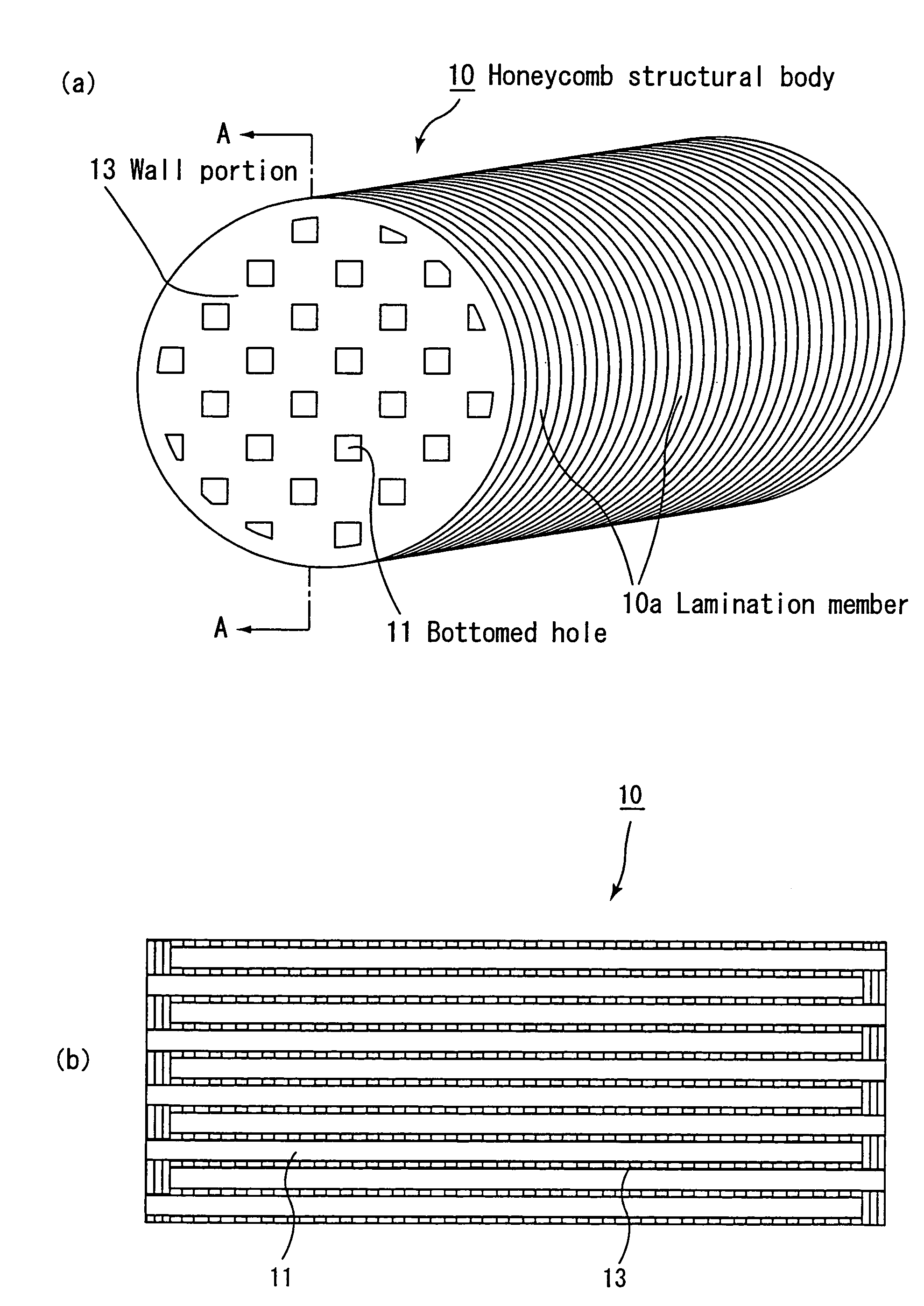 Honeycomb structural body