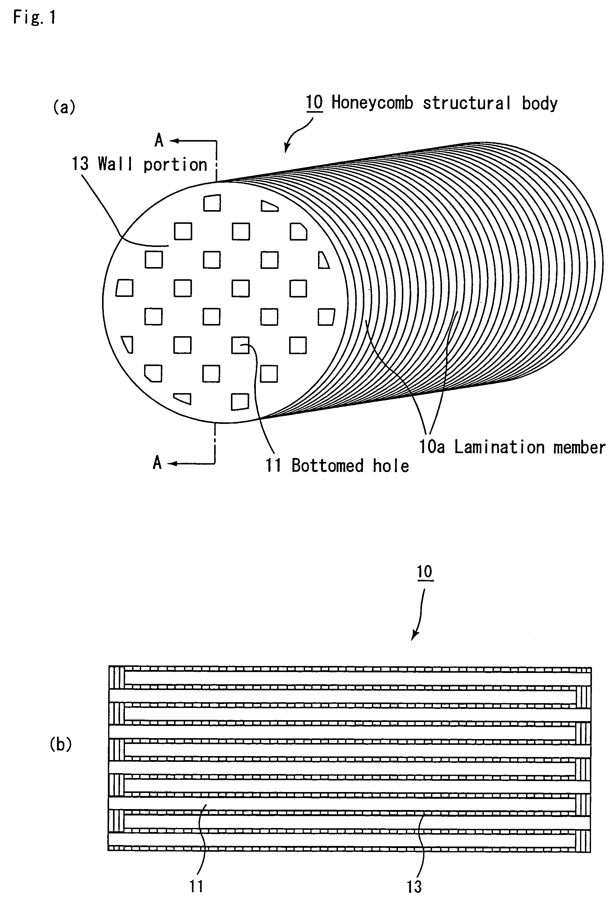 Honeycomb structural body