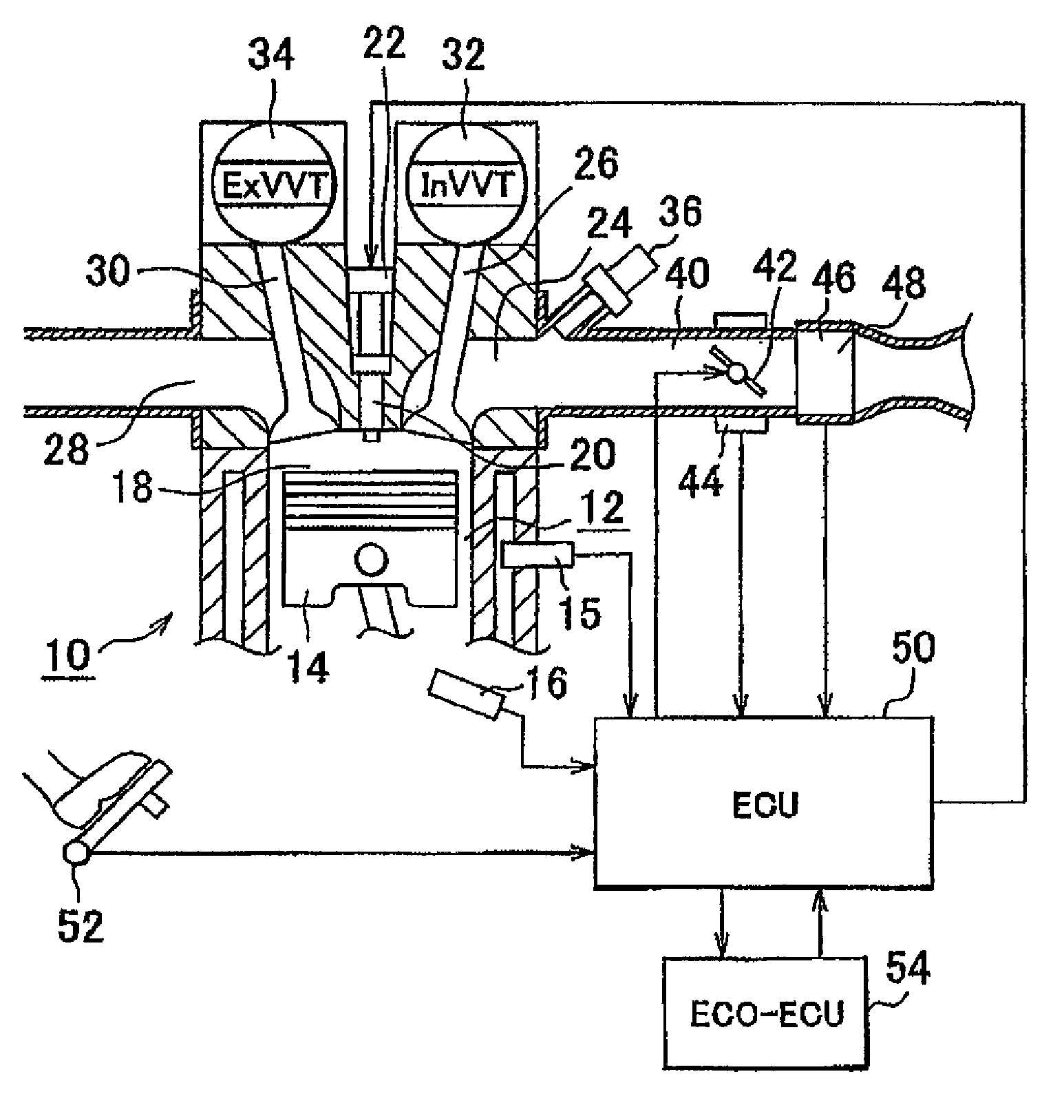 Control apparatus and method for internal combustion engine