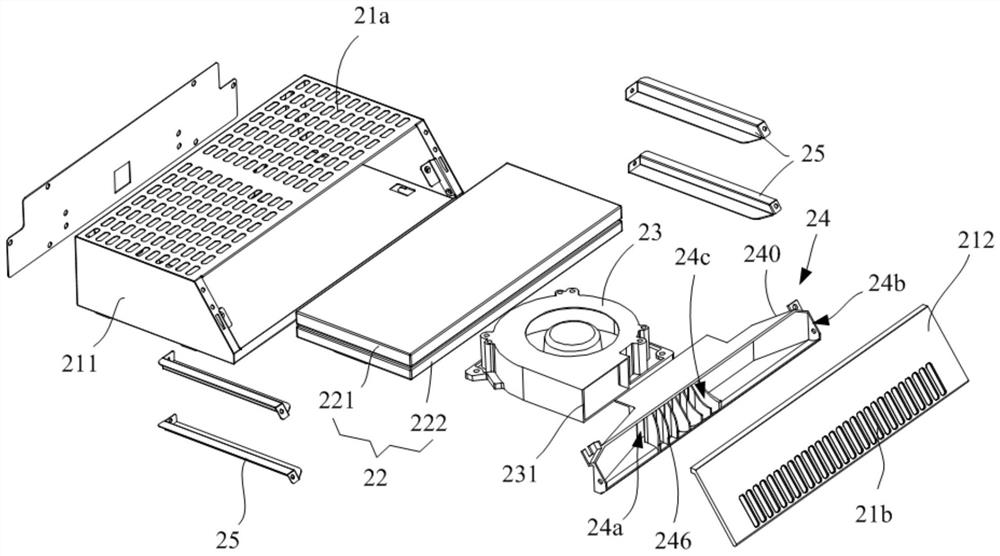 Air purification device and range hood