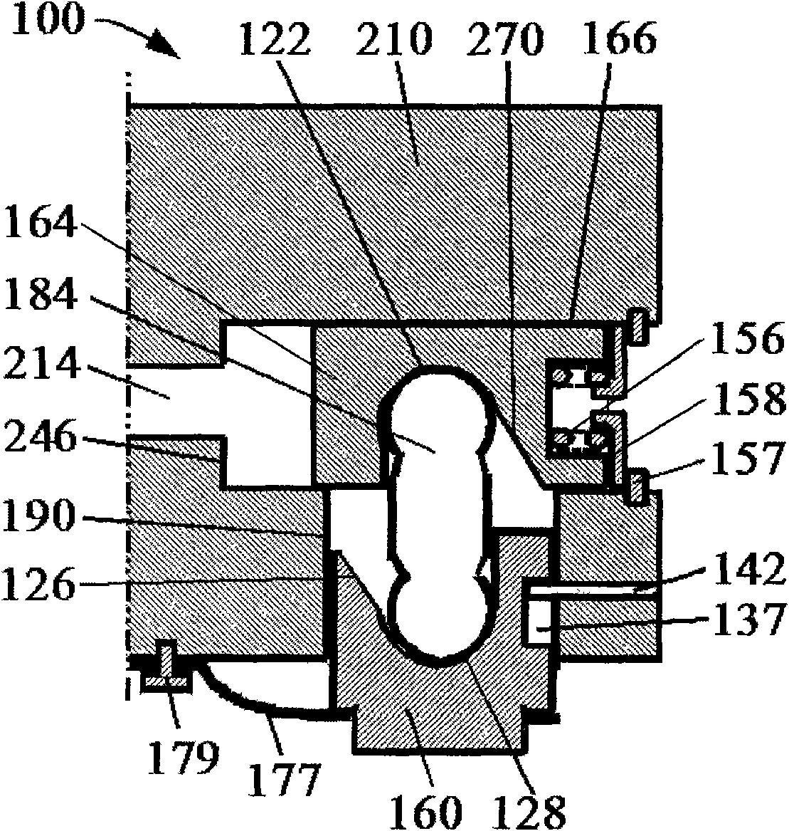 Braking device of engine