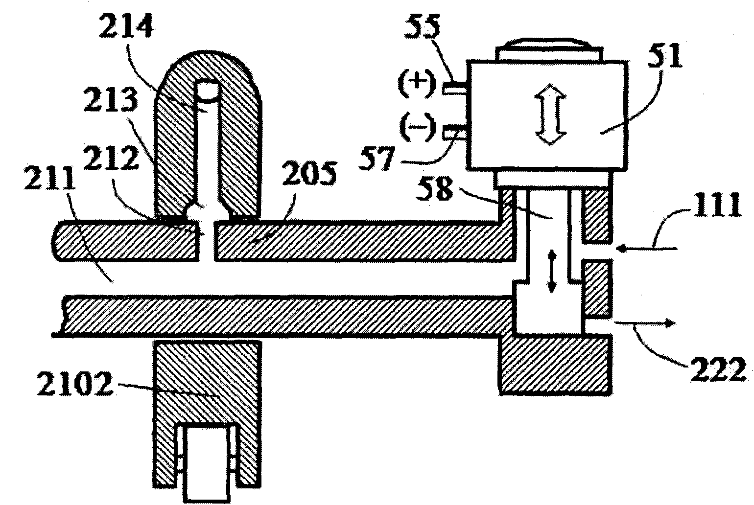 Braking device of engine