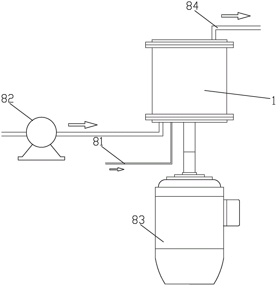 Foaming equipment for preparing foamed ceramic slurry