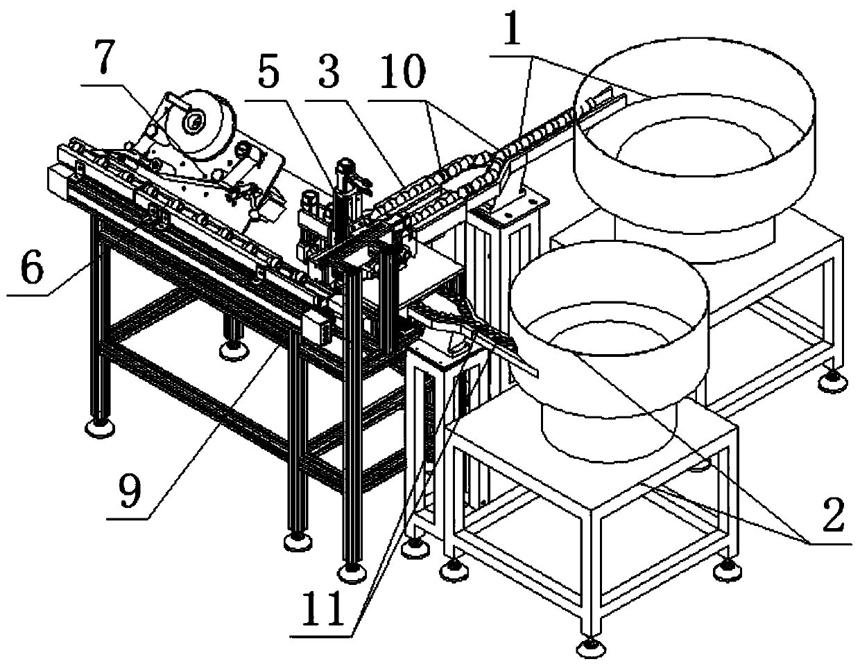 Pump valve quick coupling quick assembly method and device