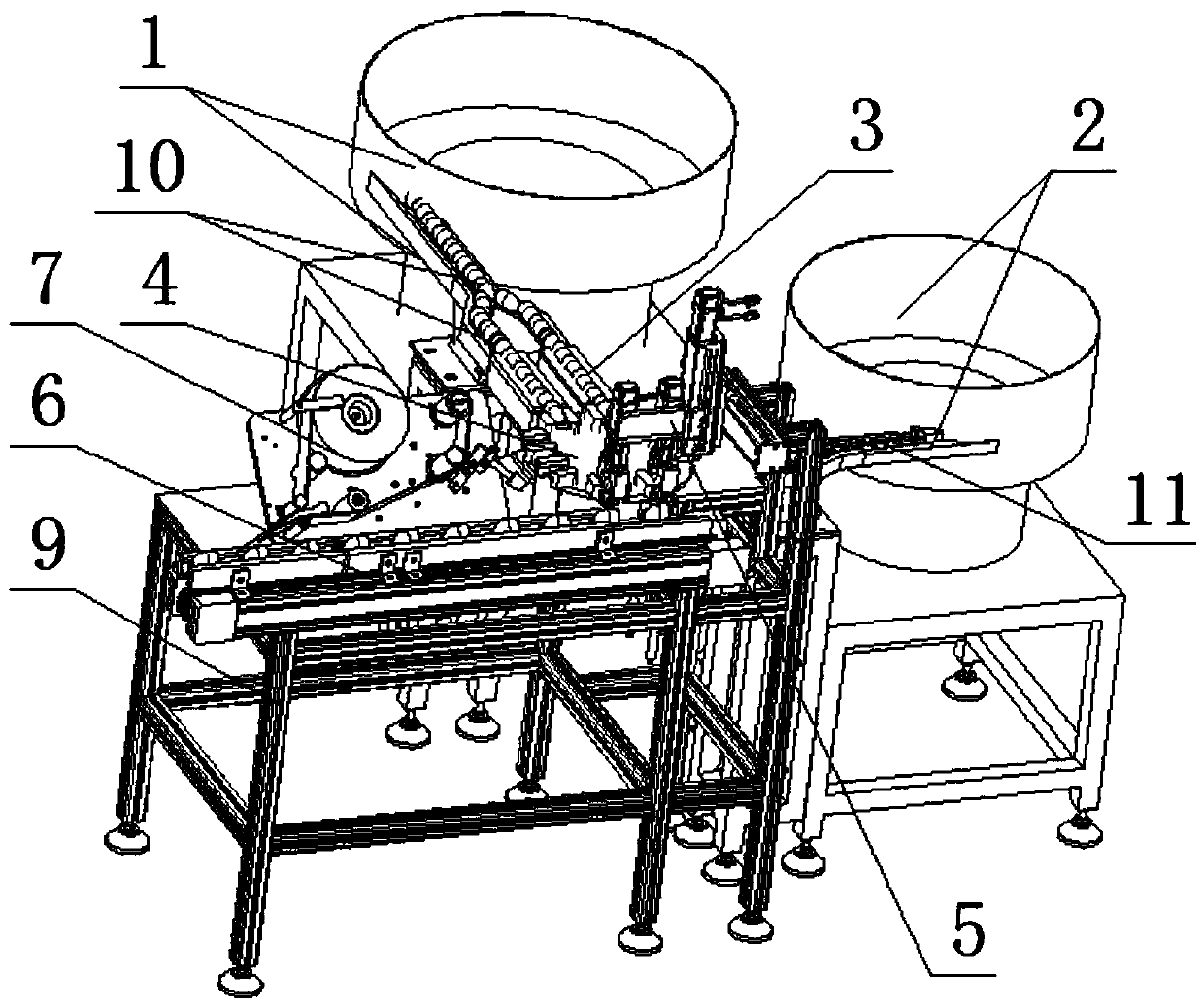 Pump valve quick coupling quick assembly method and device