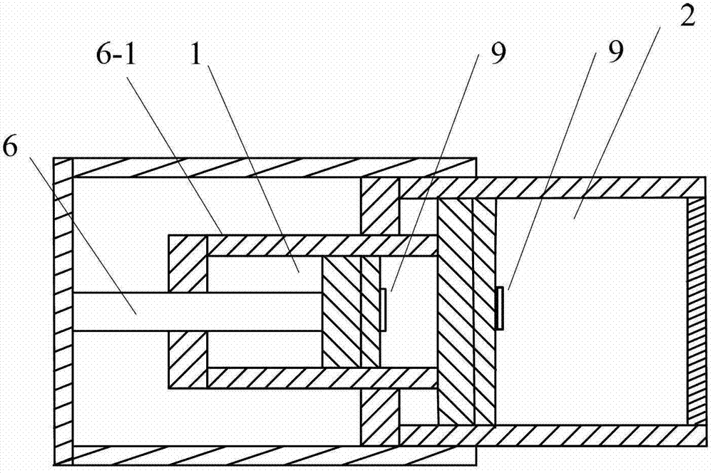 A working method of a two-stage buffer with a temperature protection device