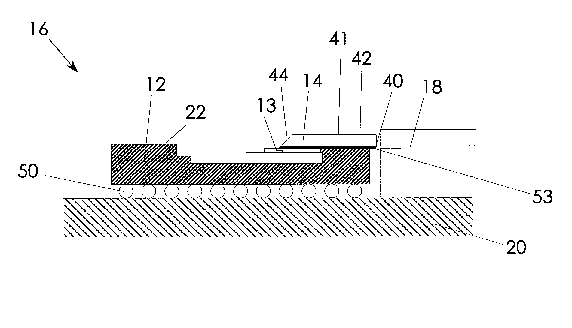 Optically enabled hybrid semiconductor package