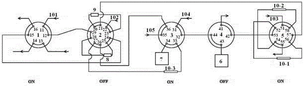 Gas chromatographic detection system and method for analyzing hydrogen isotopes and trace impurity components in He