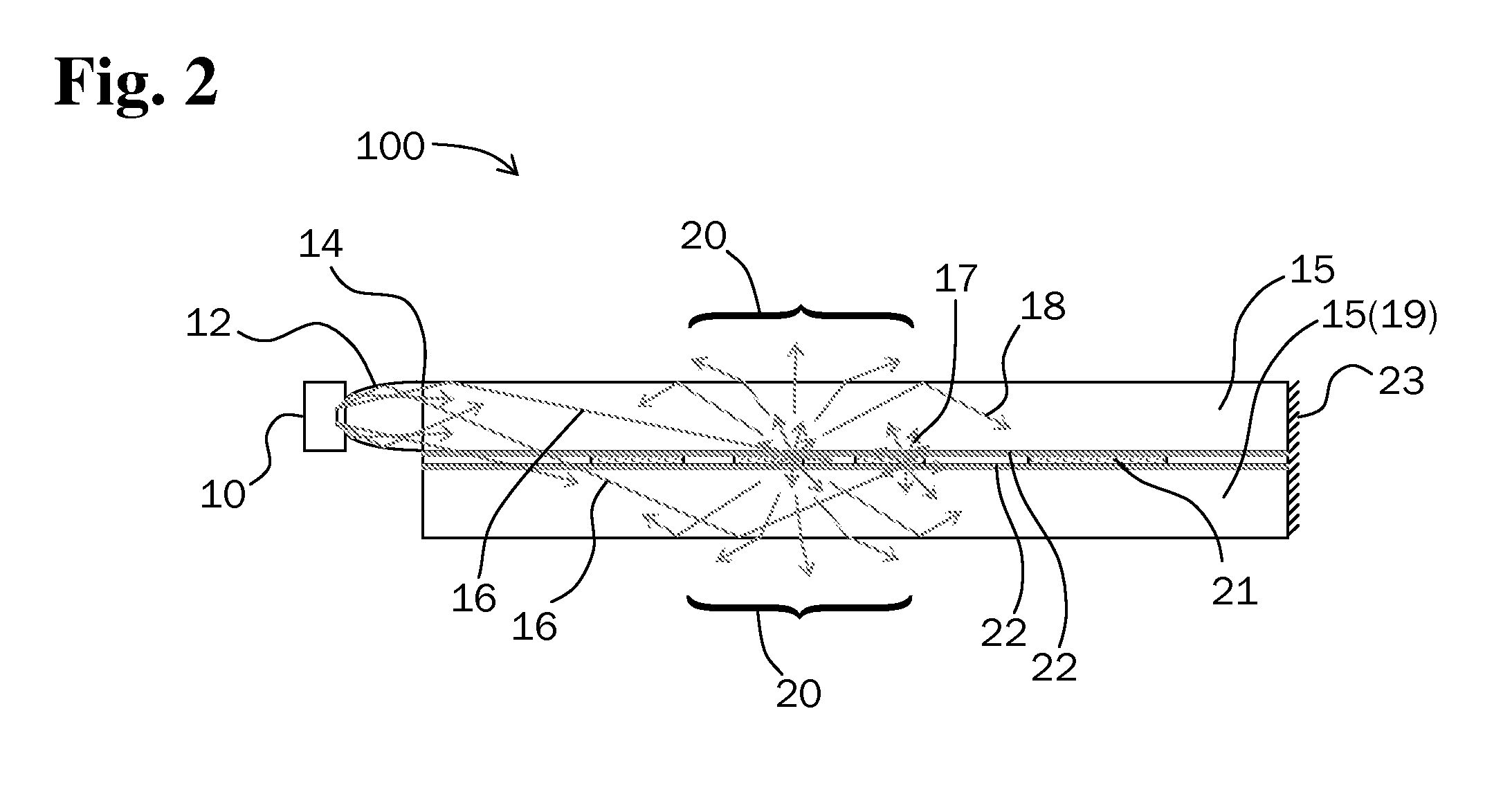 Lightguide illuminator embedded display