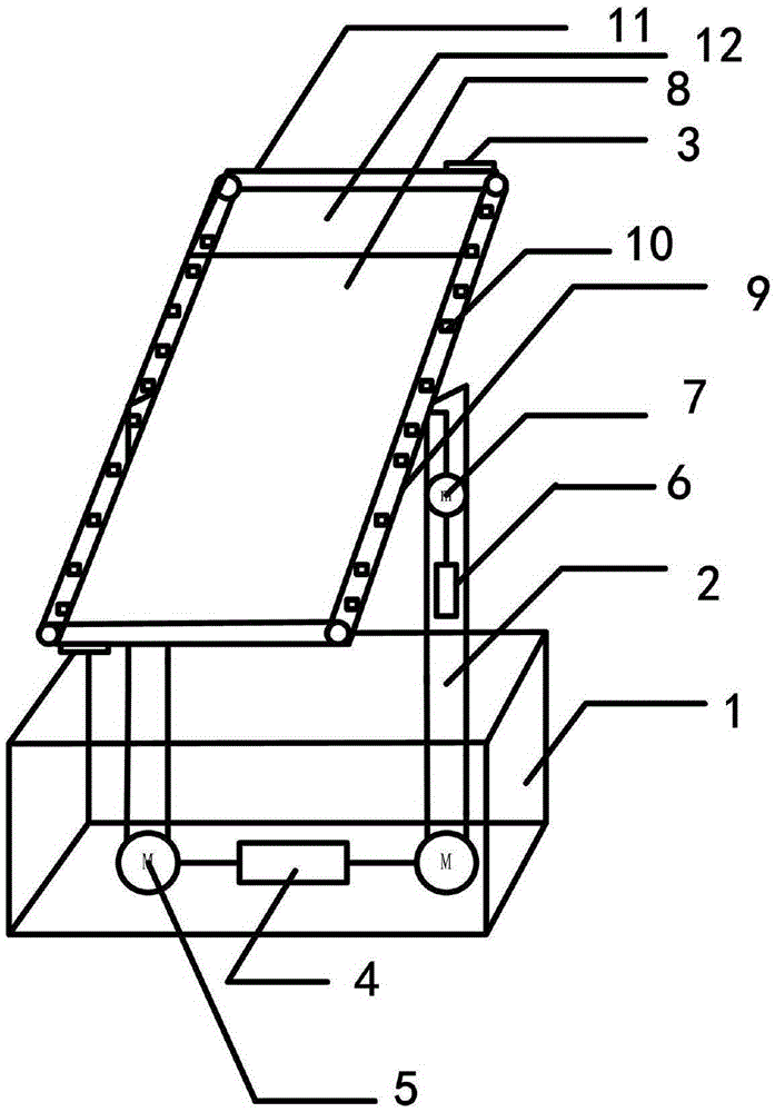 Novel quilt airing device