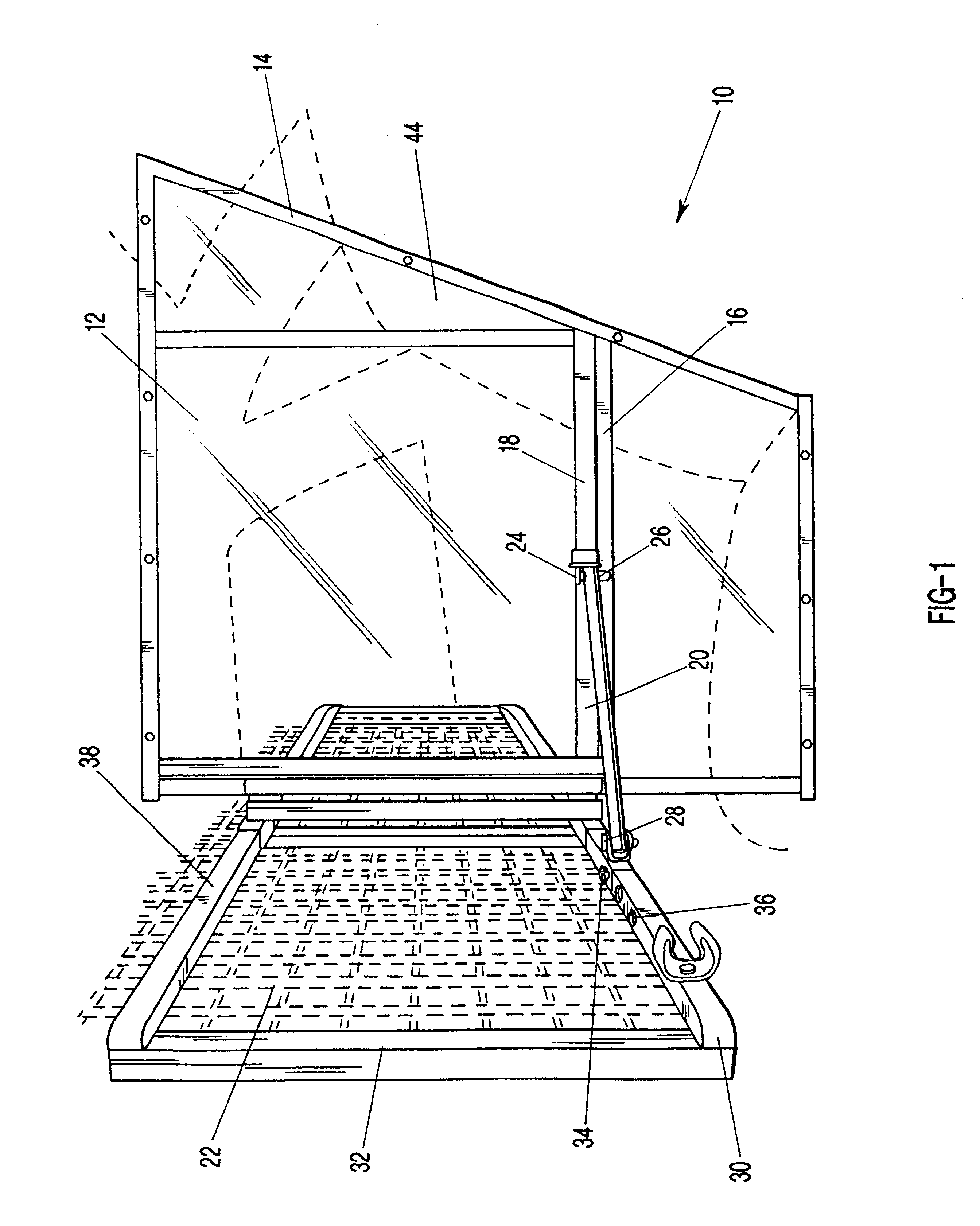 Adjustable vehicle partition