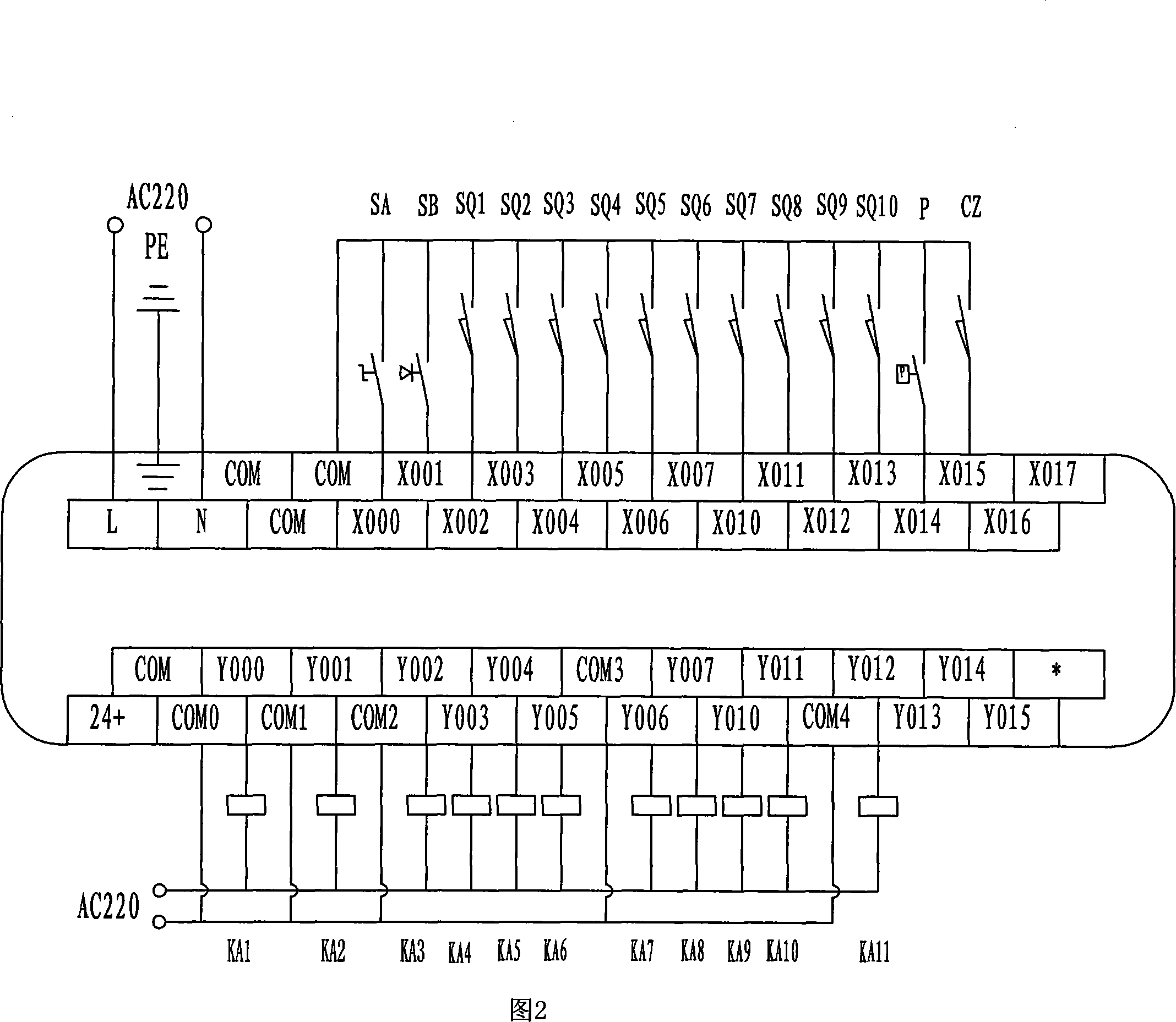 Automatic weighing charging type packer