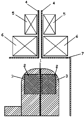 Radial foil-free diode guiding magnetic field system