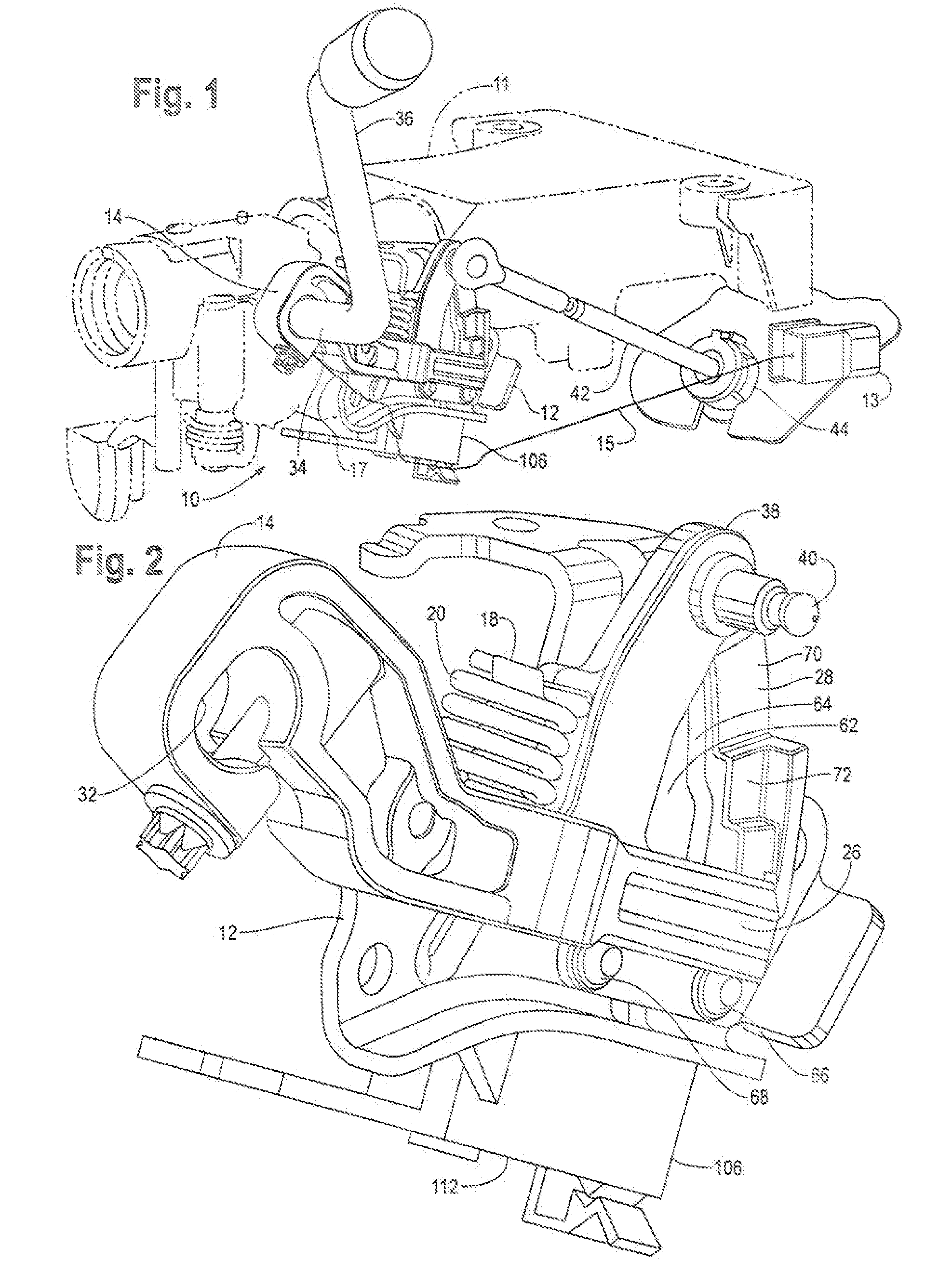 Vehicle shift module assembly