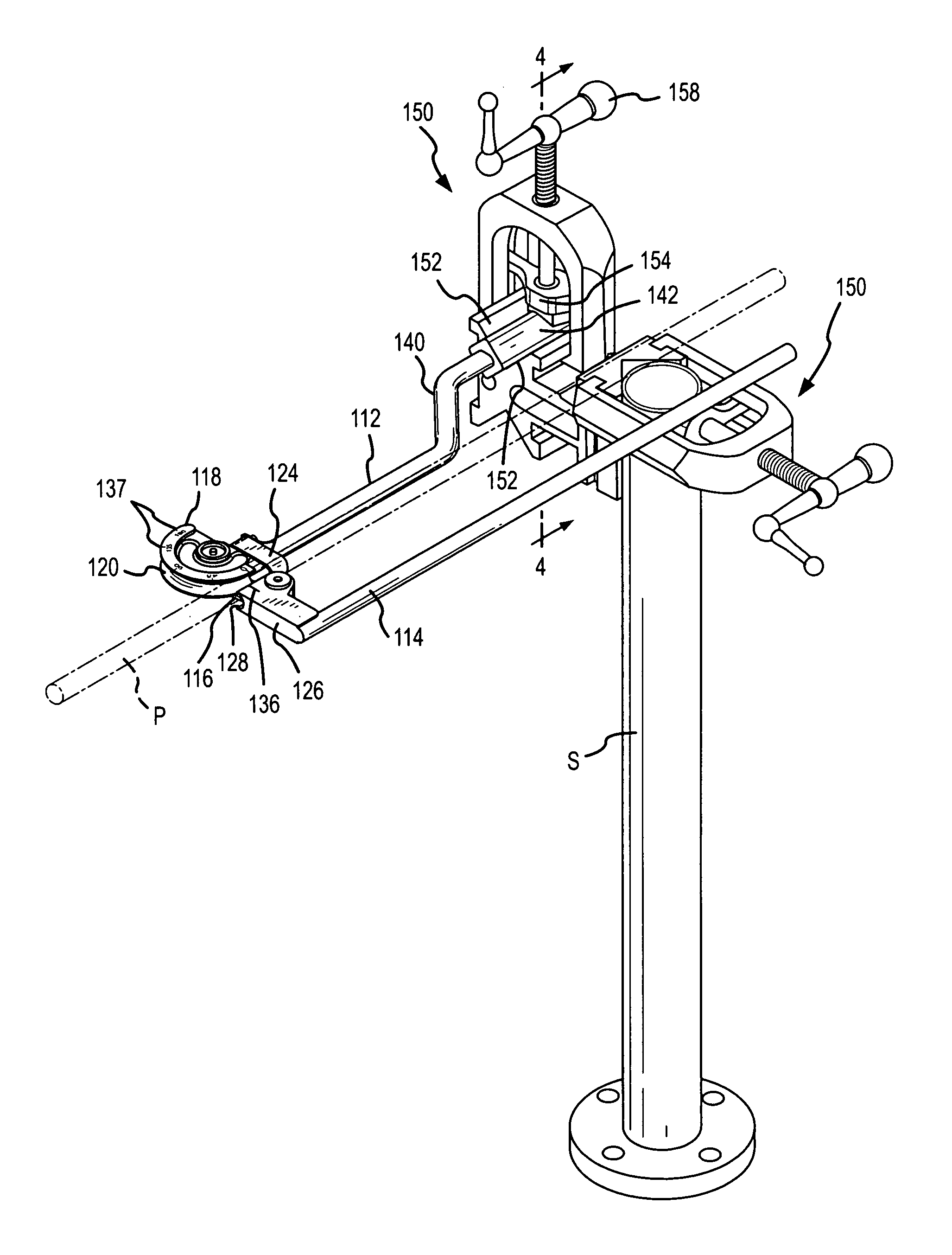 Bending apparatus for pipe and tubing