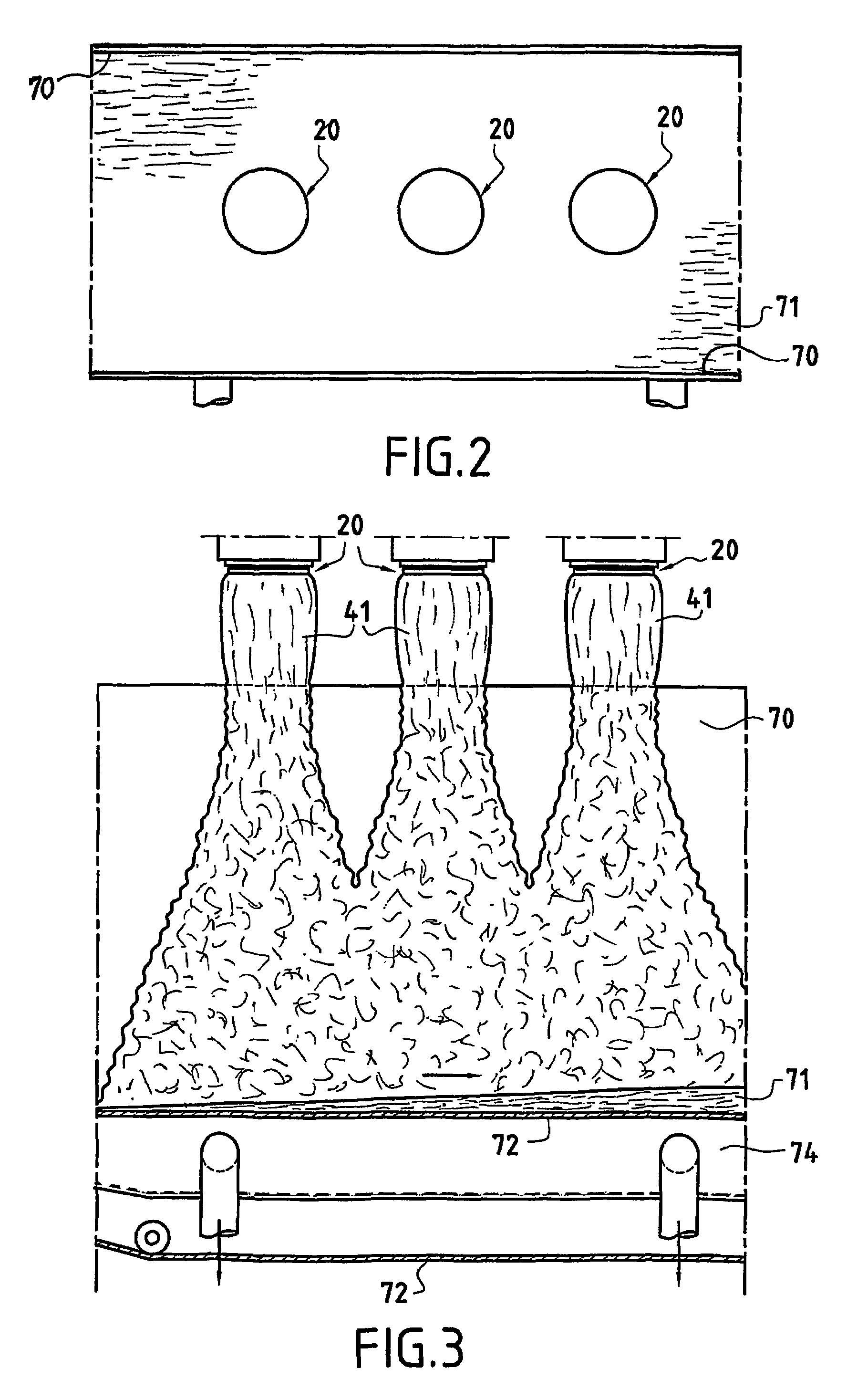 Process and device for formation of mineral wool and mineral wool products