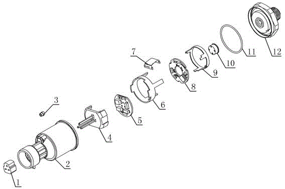 Pressure transmitter for locomotive braking system