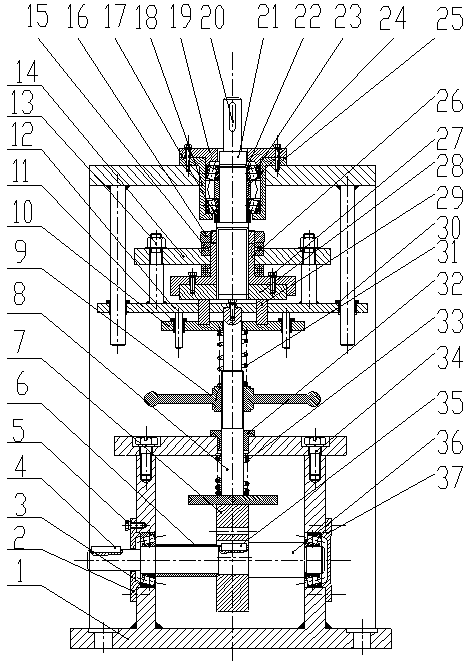 Vibration and abrasion test bench