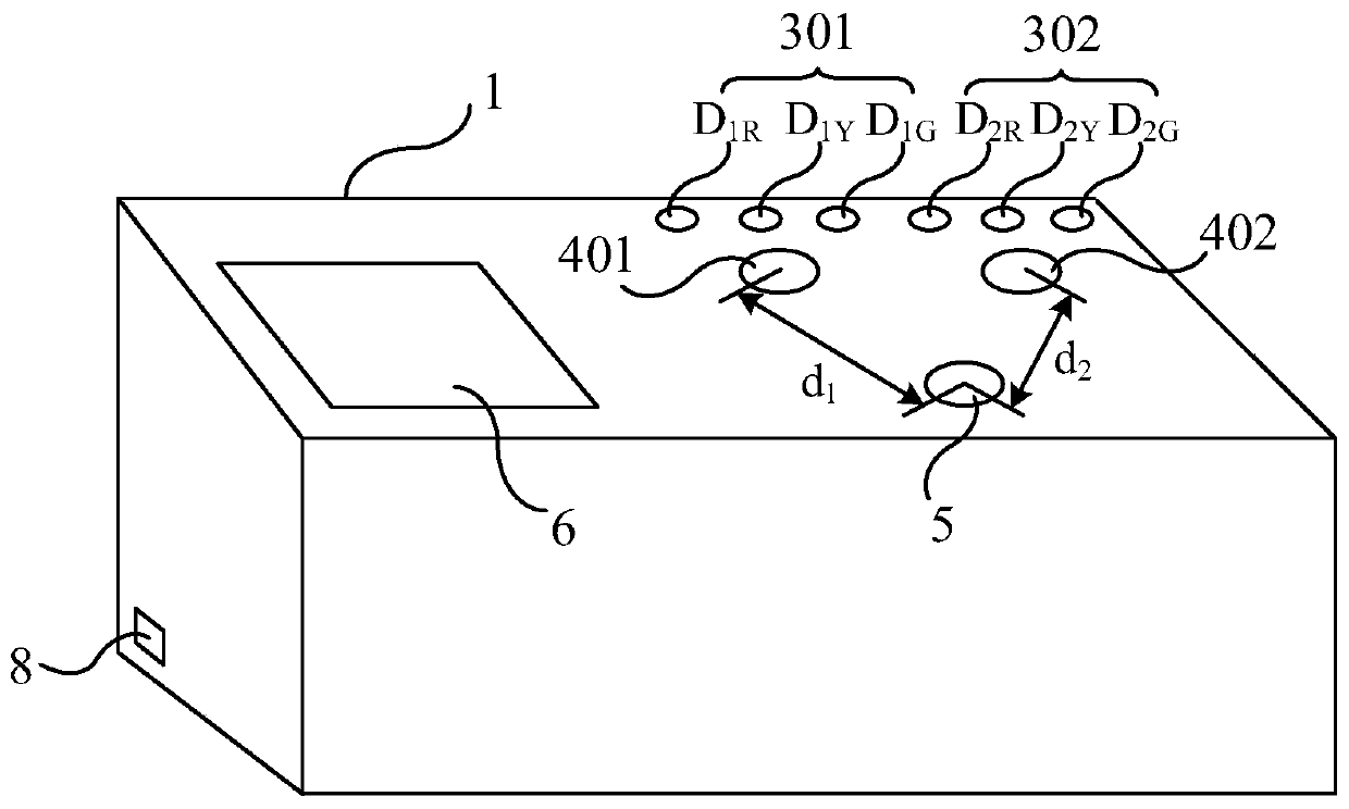 Cognitive reaction capability testing instrument and method