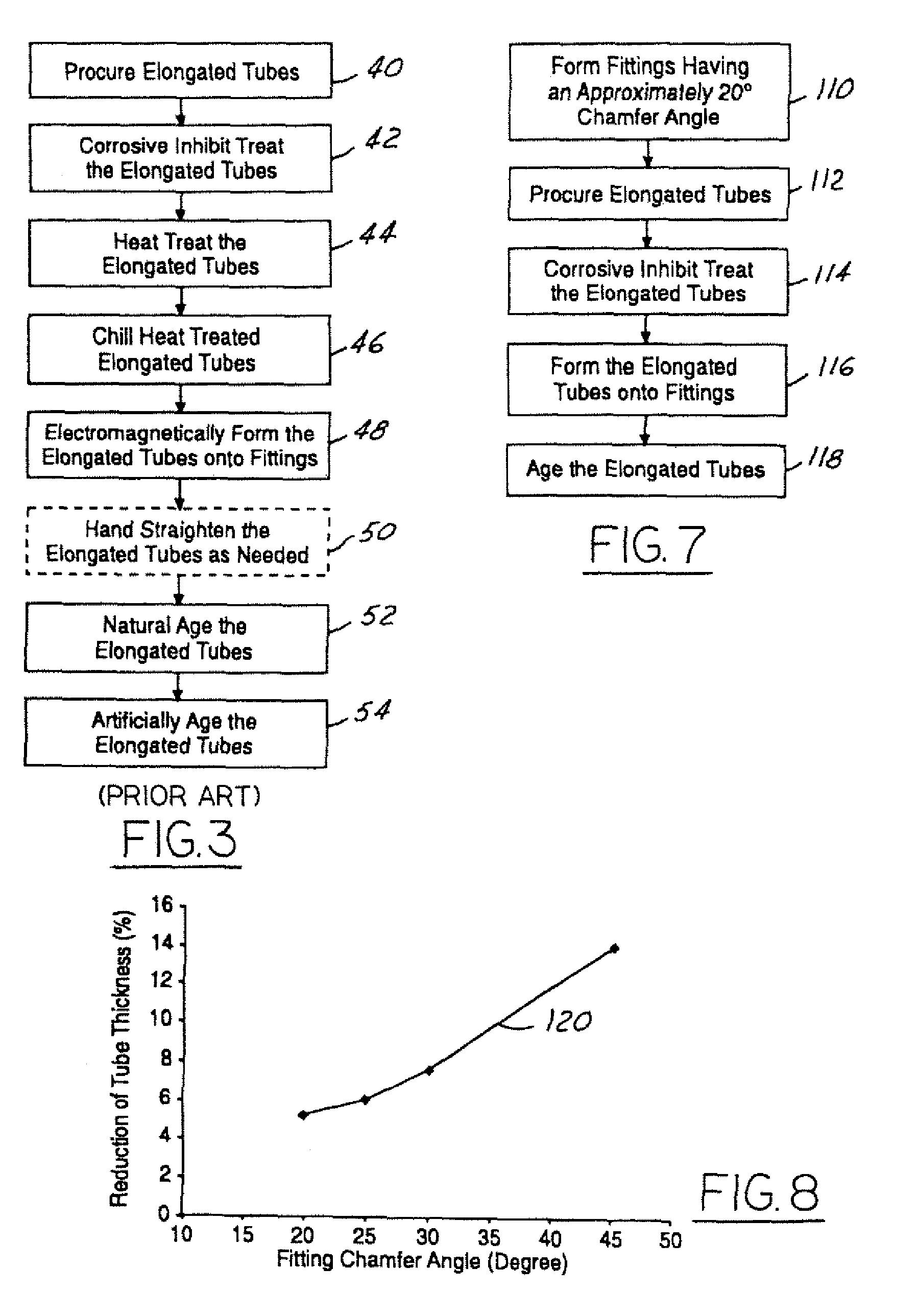 Low chamfer angled torque tube end fitting with elongated overflow groove