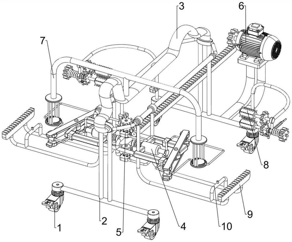 A fast dust removal device for flat lens processing