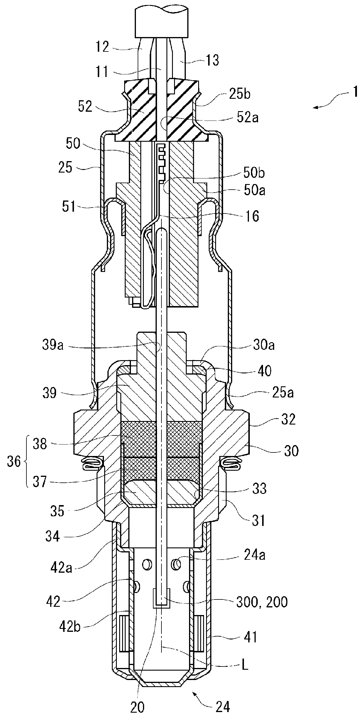 Gas sensor element and gas sensor