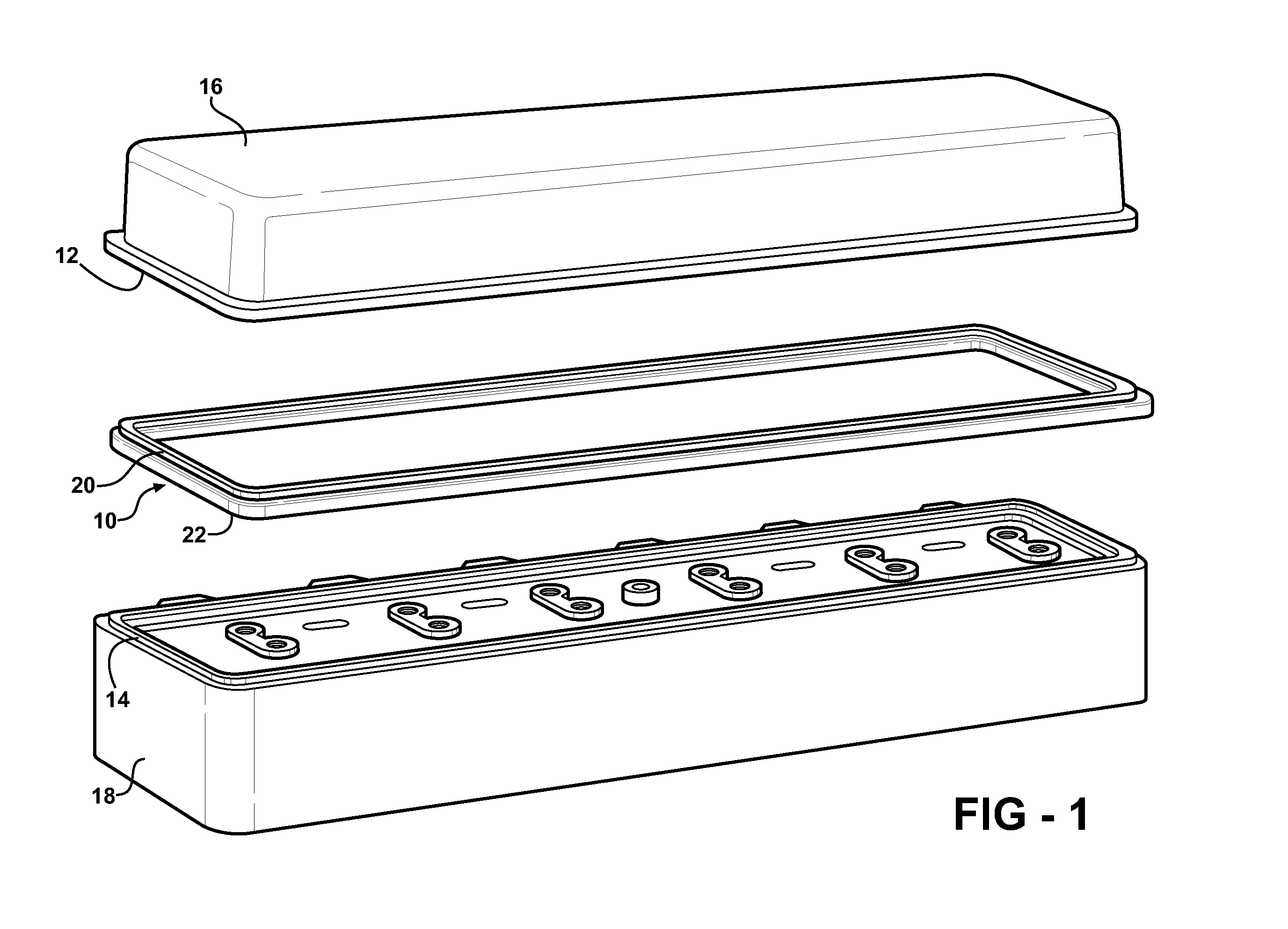 Lateral sealing gasket and method