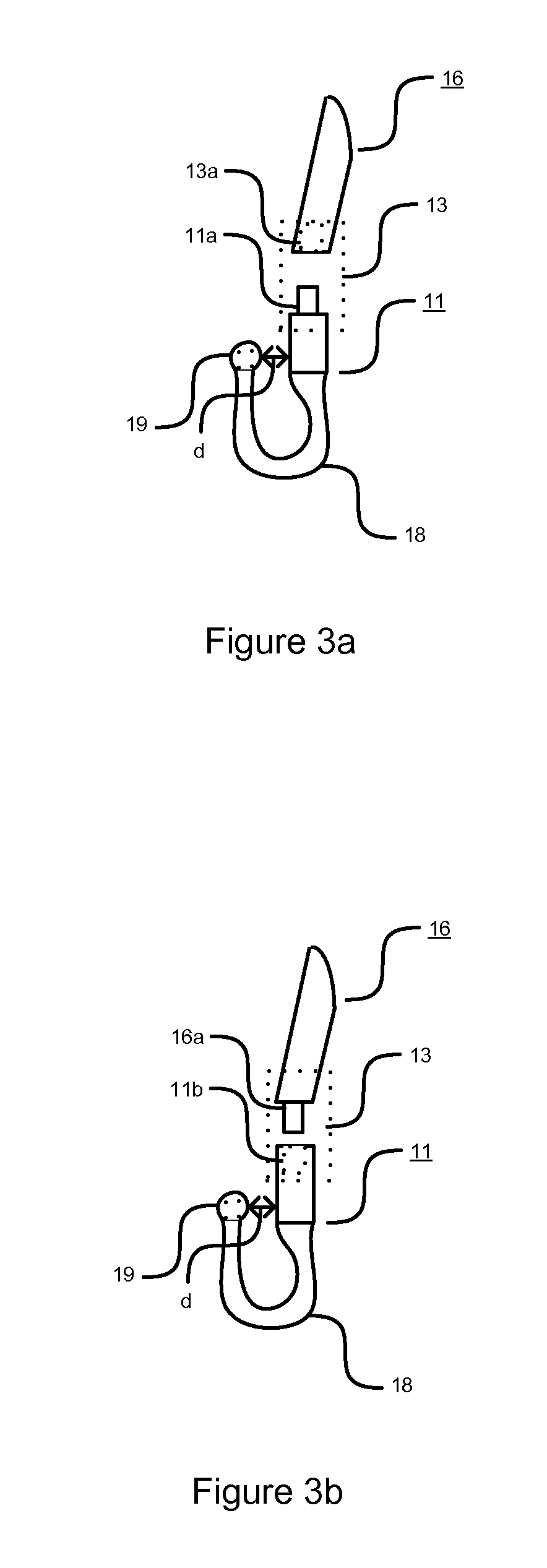 Earphone with a support element