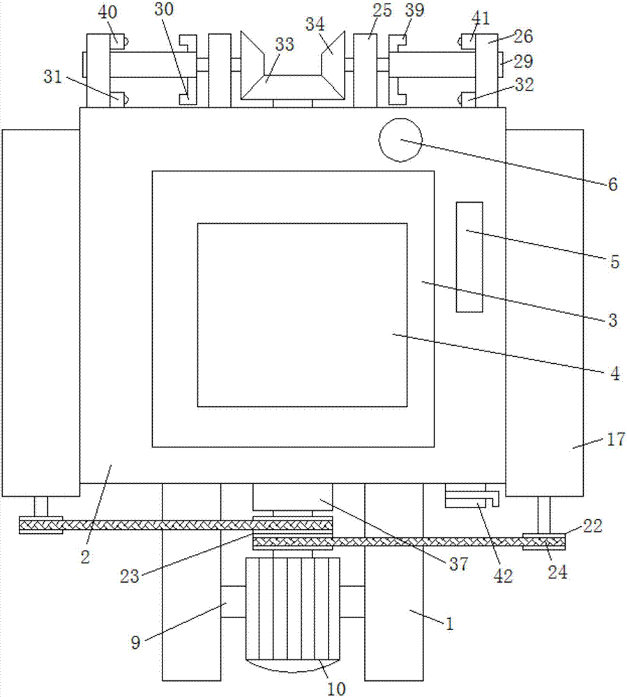 Automatic circulating device of printing, dyeing and boiling-off