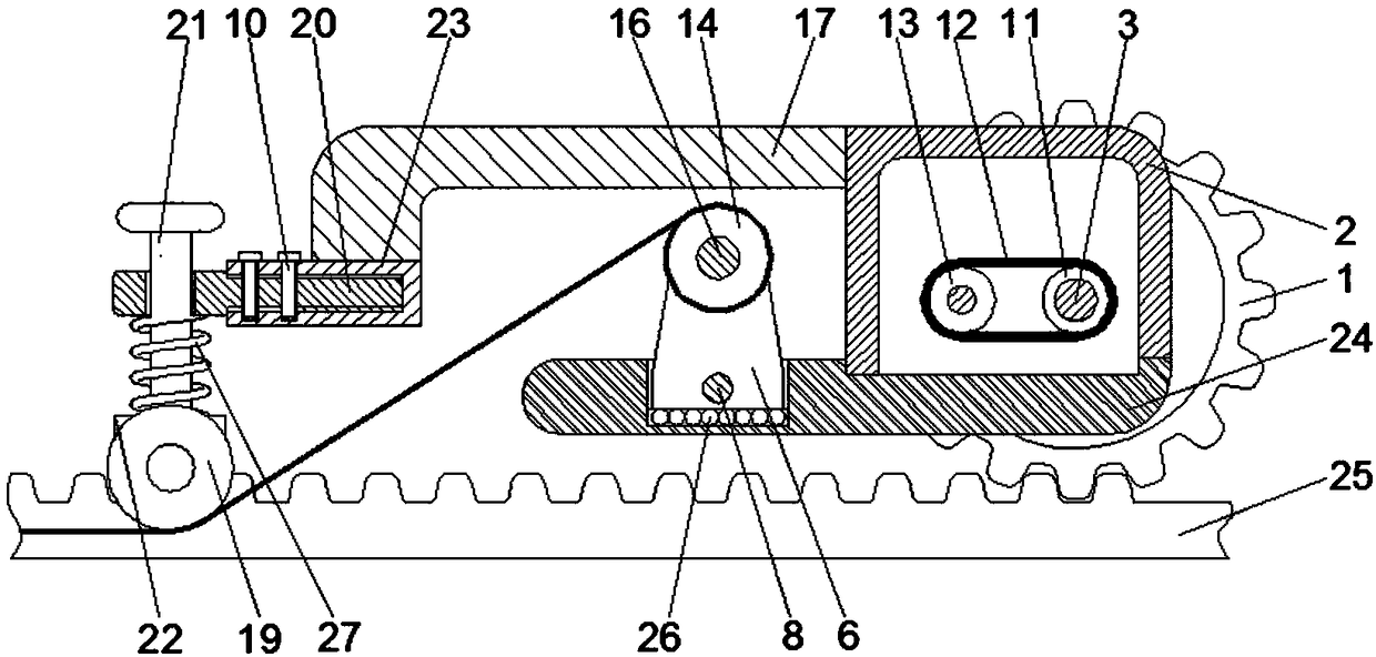 Film covering device