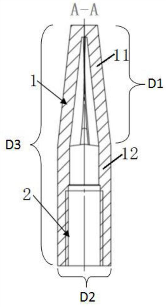 Anti-loosening stainless steel pre-embedded sleeve