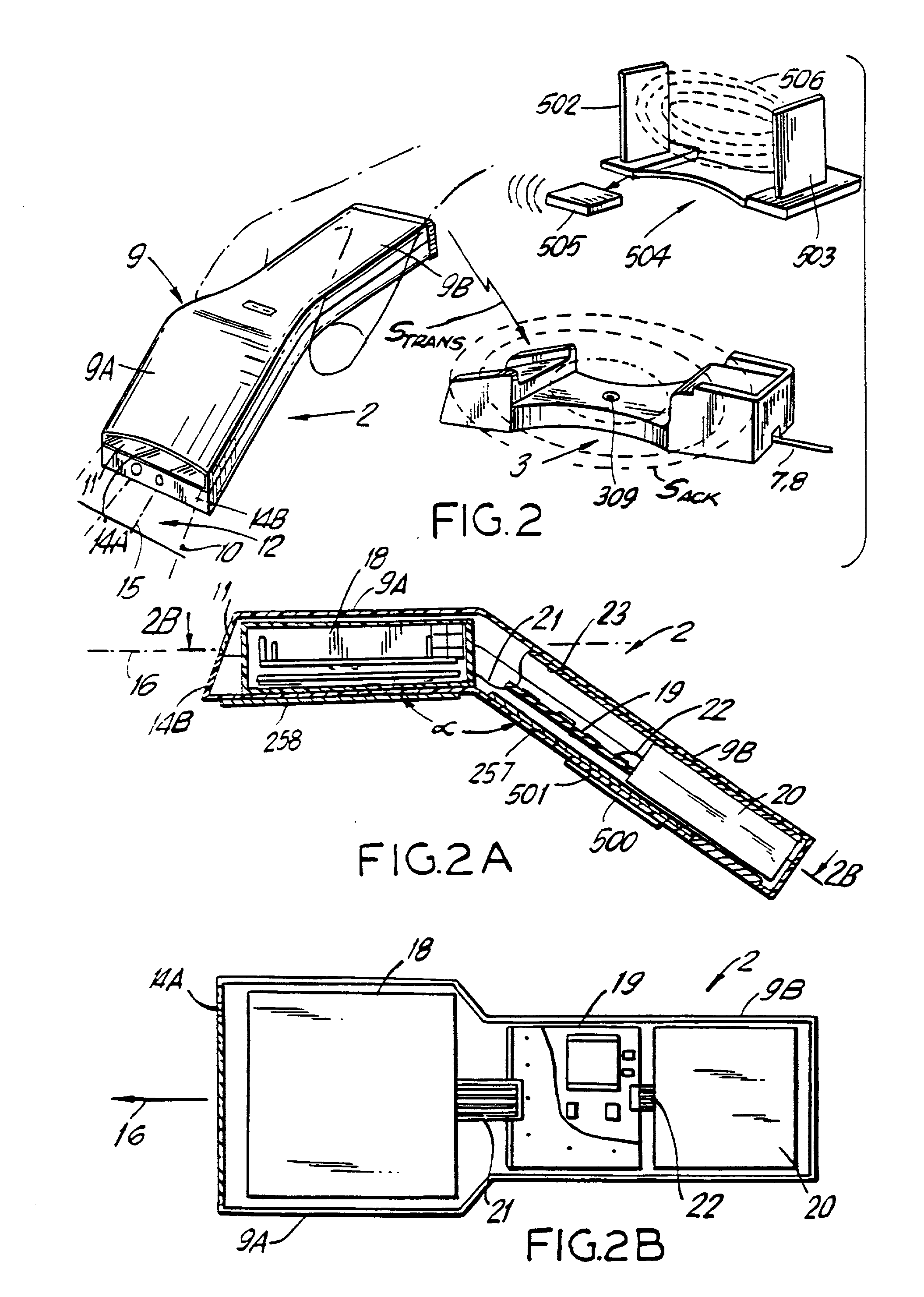 System for reading bar code symbols using portable bar code symbol readers having one-way RF signal transmission links with base stations