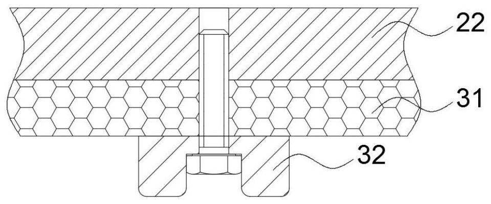 An attached fully enclosed safety protection shed for the construction of a hanging basket on a highway