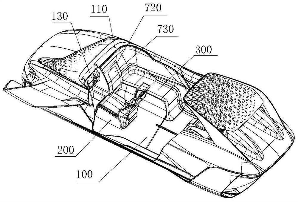 Terminal control platform based on multi-scene adaptation mode automobile cabin control system