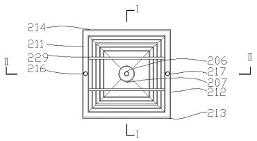 Anisotropic flow shallow layer rotary sedimentation tank