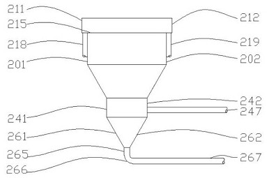 Anisotropic flow shallow layer rotary sedimentation tank