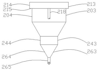 Anisotropic flow shallow layer rotary sedimentation tank