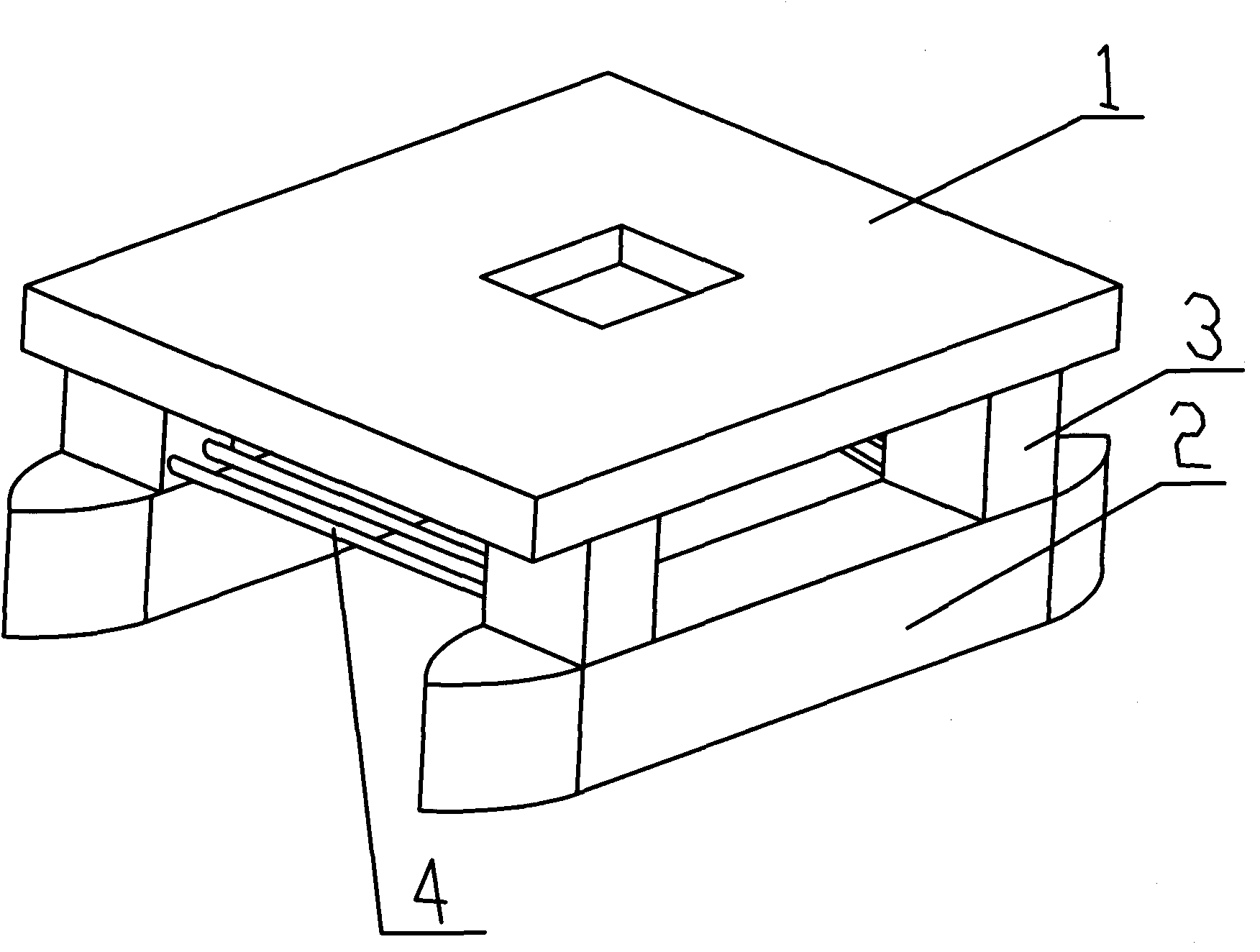 Construction program of semi-submersible platform for offshore oil and gas development