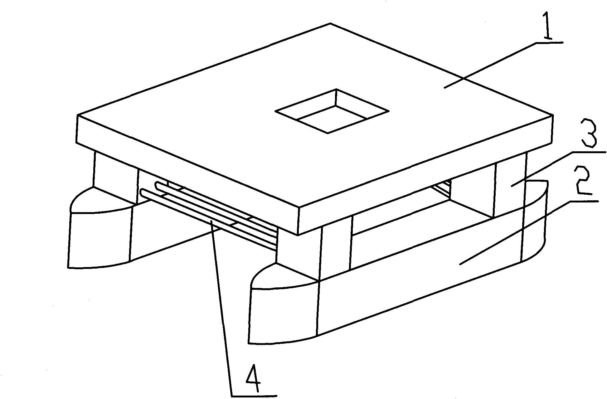 Construction program of semi-submersible platform for offshore oil and gas development