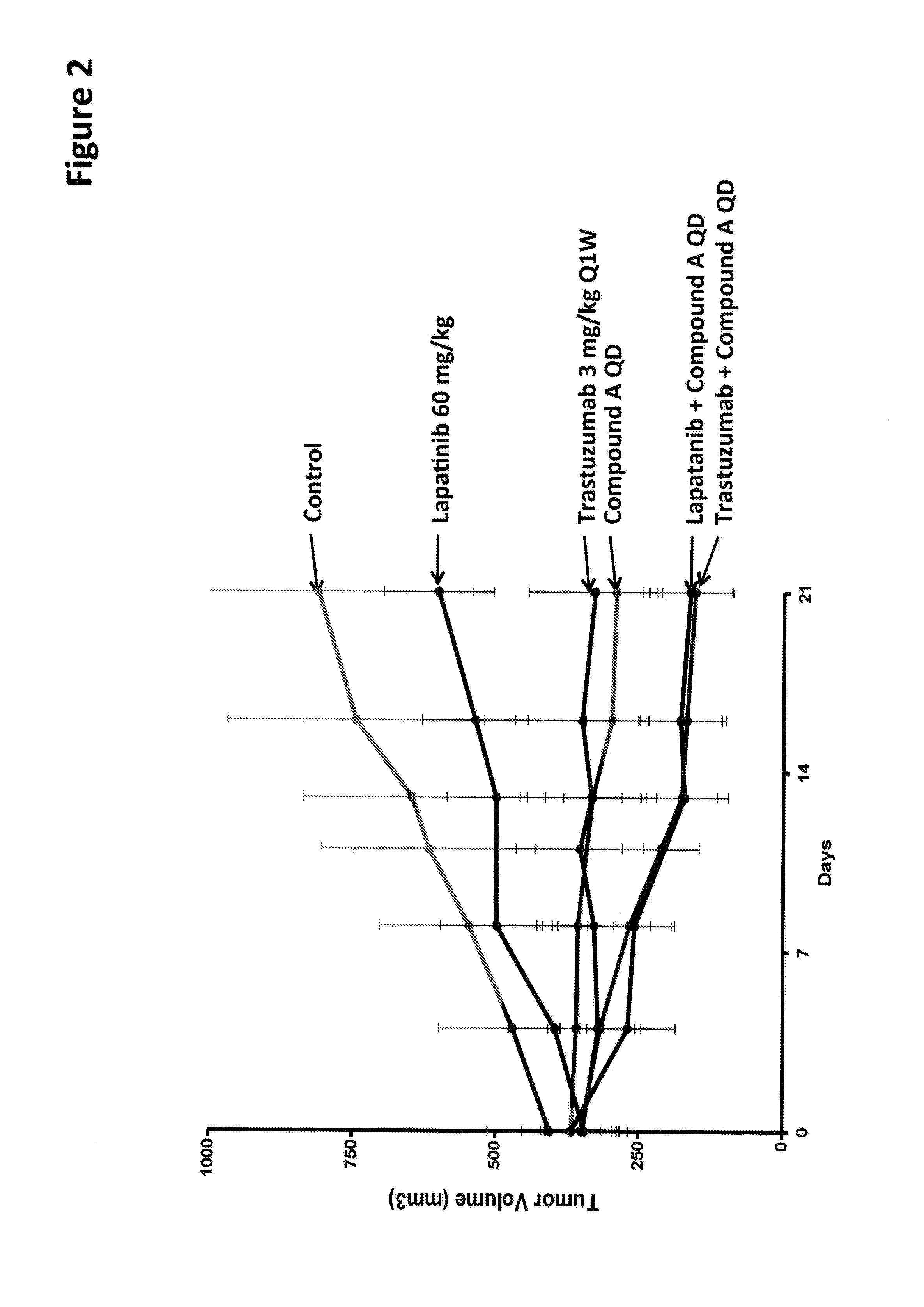 Combination of kinase inhibitors and uses thereof