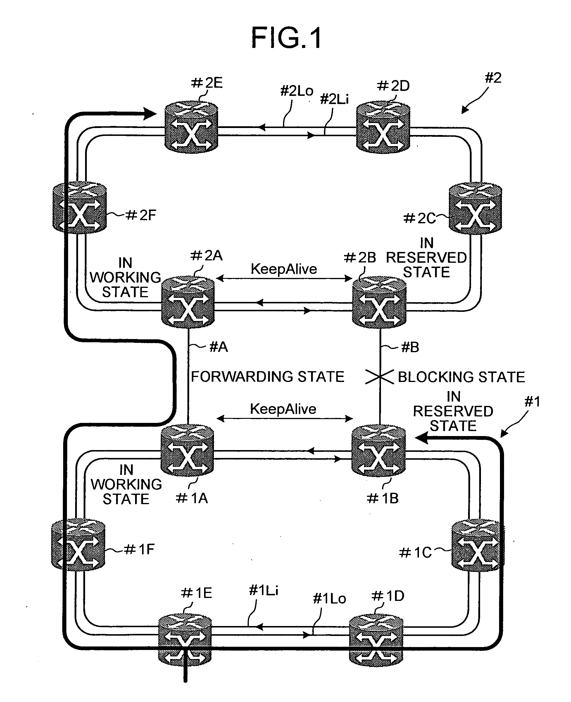 Node redundancy method, interface card, interface device, node device, and packet ring network system