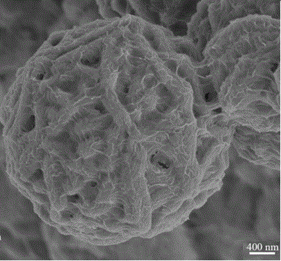 NiSe porous nanosphere material used for super capacitor and preparation method thereof