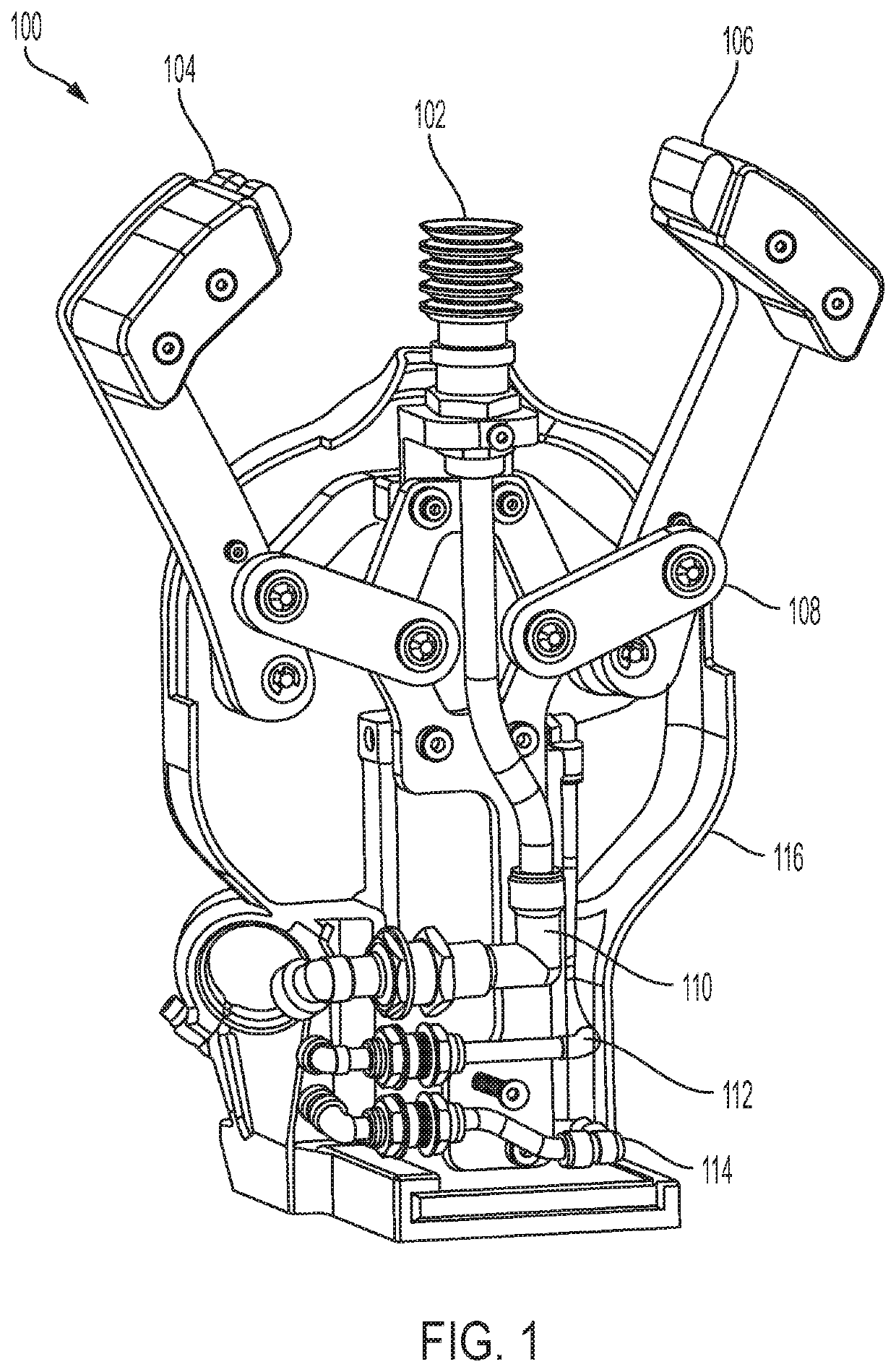 System and method for robotic gripping utilizing dynamic collision modeling for vacuum suction and finger control