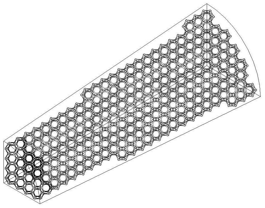 A kind of gradient three-dimensional through hole ventilation plug and preparation method thereof