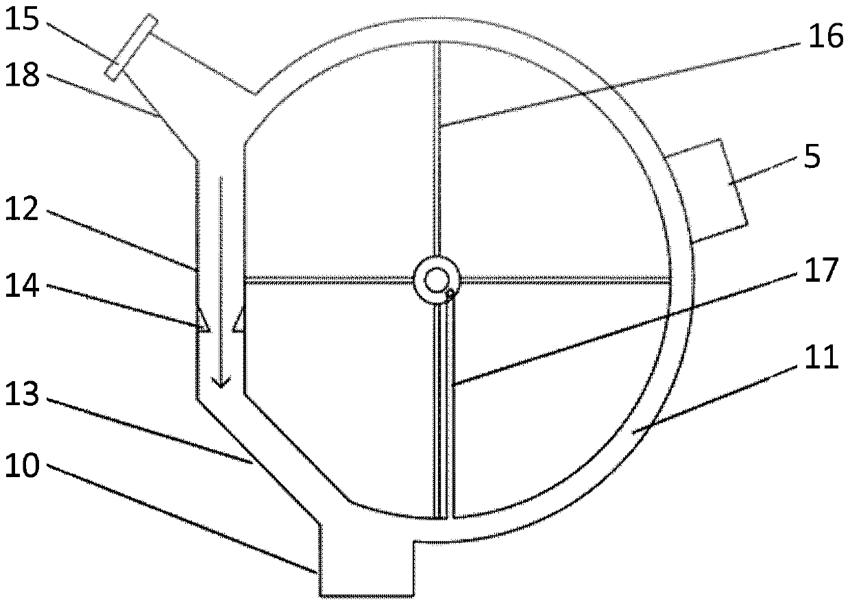 Experimental device and method for assessing grain flow collective friction abrasion behavior